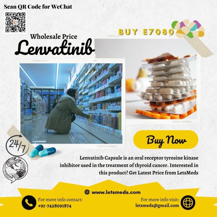Lenvatinib Capsules Wholesale Price E7080 Cost Online Philippines