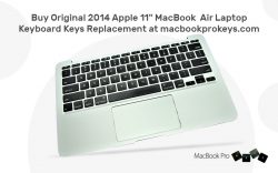 Buy Original 2014 Apple 11″ MacBook Air Laptop Keyboard Keys Replacement at macbookprokeys.com