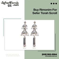 Buy Rimonim for Sefer Torah Scroll