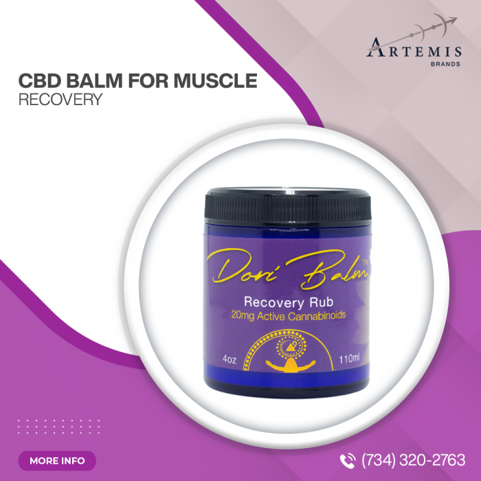CBD Balm For Muscle Recovery