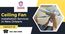 Ceiling Fan Installation Services in New Orleans