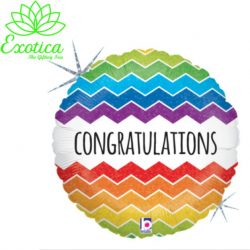Colorful Cheers: Congratulations Balloons