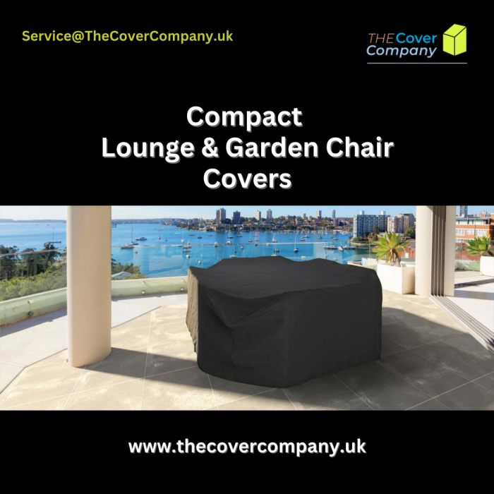 Compact Lounge & Garden Chair Covers | The Cover Company UK