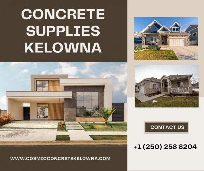 Cosmic Concrete Kelowna: Your One-Stop Concrete Contractor Kelowna