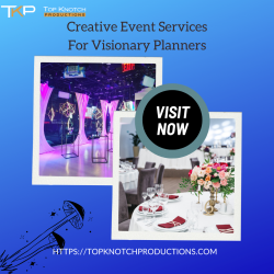 Creative Event Services For Visionary Planners