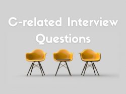 C-related Interview Questions