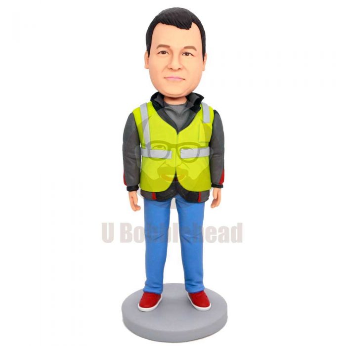 Custom Male Engineer Bobbleheads