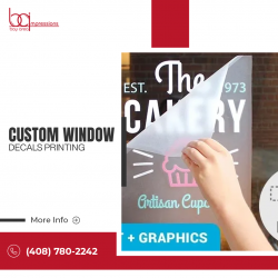 Custom Window Decals for Business