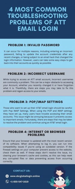 4 Most Common Troubleshooting Problems of ATT Email Login