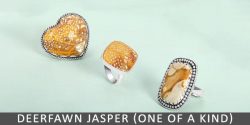 Deer fawn Jasper Jewelry – Fashion and Healing Accessory