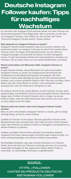 Sichtbarkeit steigern: Deutsche Instagram Follower kaufen