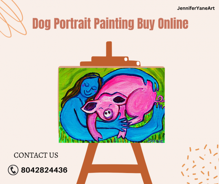 Dog Portrait Painting Buy Online