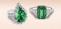 Beautiful Emerald Engagement Ring