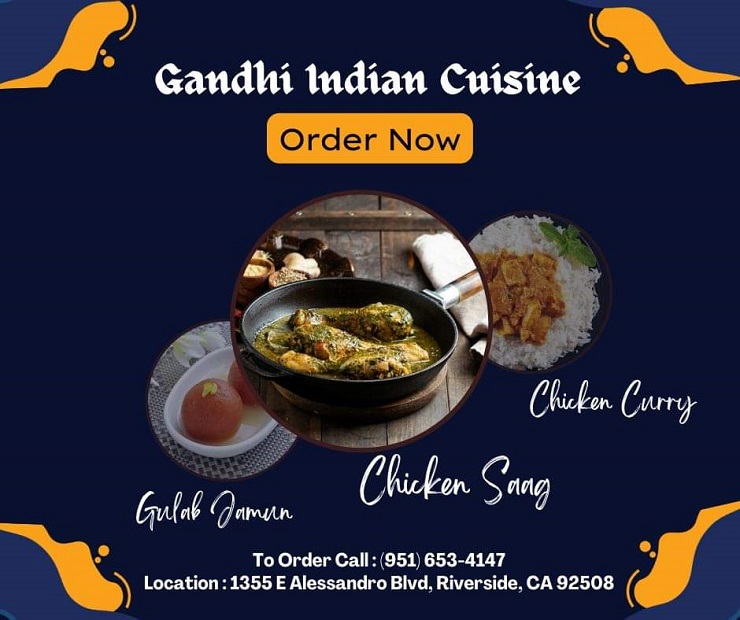 Enjoy Indian Food in the Comfort of your own Home in Riverside