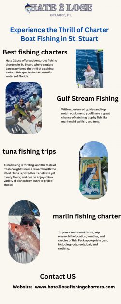 Experience the Thrill of Charter Boat Fishing in St. Stuart