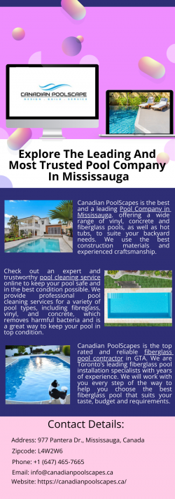 Discover The Best Pool Company Mississauga Online