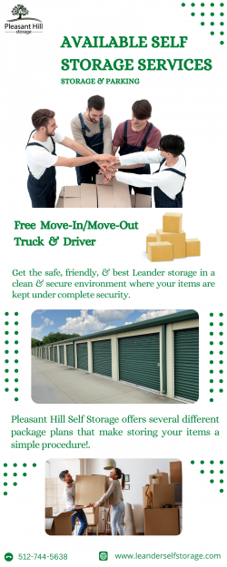 Get the Best Self Storage Units & Facilities in Leander, Texas