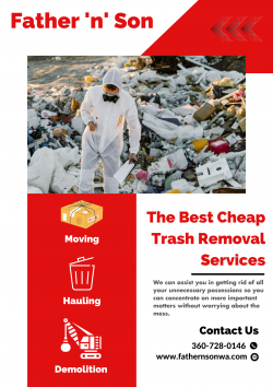 Find the Cheap Trash Removal Services in Sequim, Washington