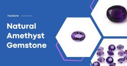 Buy Certified Natural Amethyst Stone in Delhi | Huelane