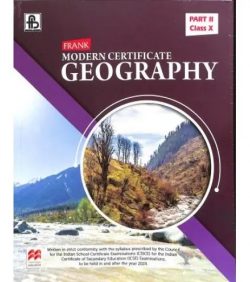 Buy Frank Modern Certificate Geography Part 2 Class 10 from SchoolChamp