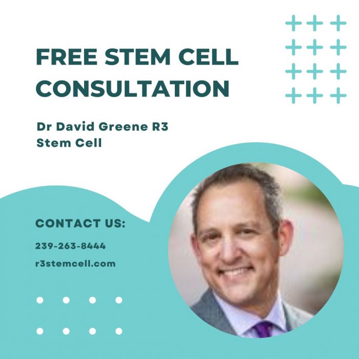 Free Regenerative Cell Therapy Consultation | Dr David Greene R3 Stem Cell