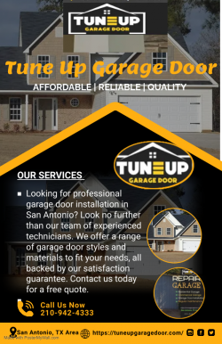 Professional Garage Door Installation in San Antonio: Customised Solutions and Guaranteed Satisf ...
