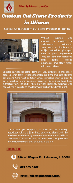 Get Special About Custom Cut Stone Products in Illinois