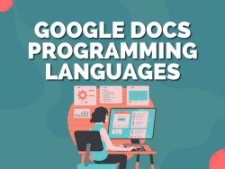 Google Docs Programming Languages