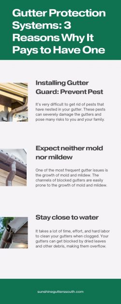 Gutter Protection Systems: 3 Reasons Why It Pays to Have One