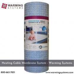 Heating Cable Membrane System – Warming Systems