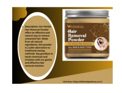 Natural Herbal Hair Removal Powder – Say Goodbye to Unwanted Hair