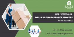 Hire Professional Dallas Long Distance Movers at the Best Price