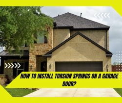 How to Install Garage Door Torsion Spring?