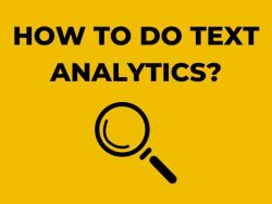 How to do text analytics?