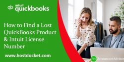 How to Find a Lost QuickBooks Product & Intuit License Number?