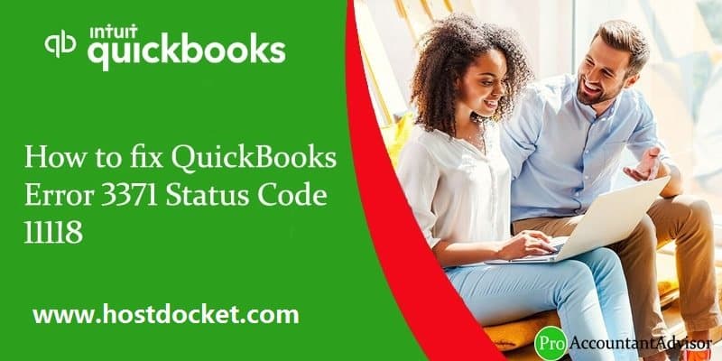 How to Fix QuickBooks Error 3371 Status Code 11118 (Couldn’t Load the License Data)?