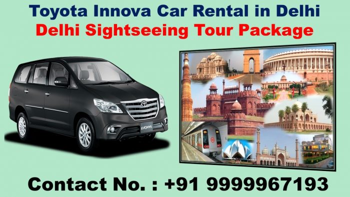 Innova Car for Delhi sightseeing