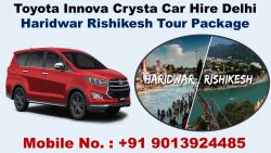 Haridwar Rishikesh Tour by Innova Car from Delhi