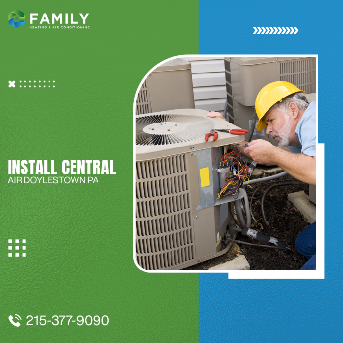 Install Central Air Doylestown PA