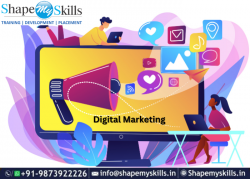 Learn Online Certification – Digital Marketing Training in Noida | ShapeMySkills