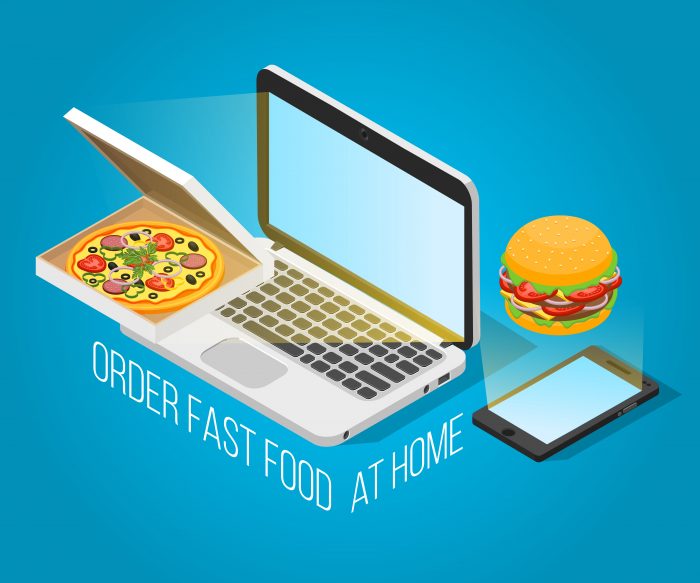 How do online pizza ordering systems handle customer complaints and feedback?