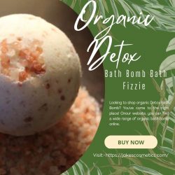 Organic Detox Bath Bomb Fizzies: A Luxurious Spa Experience at Home