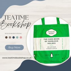 Discover Stylish Book Bags at Teatime Bookshop
