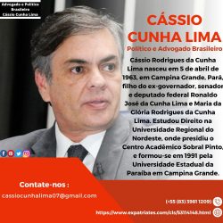 Político e Advogado Brasileiro – Cássio Cunha Lima