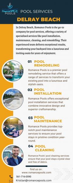 Trust the Experts: Delray Beach’s Best Pool Service from Romance Pools