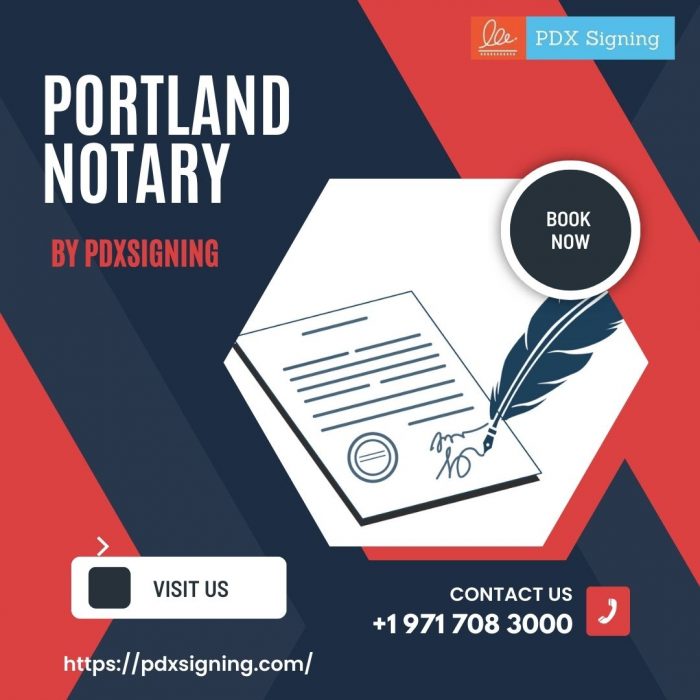 Notary Portland oregon