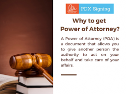 Why to Get Power Of Attorney ?