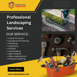 Professional Landscaping Services – New Orleans Handyman