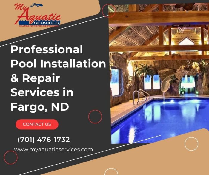 Professional Pool Installation & Repair Services in Fargo, ND