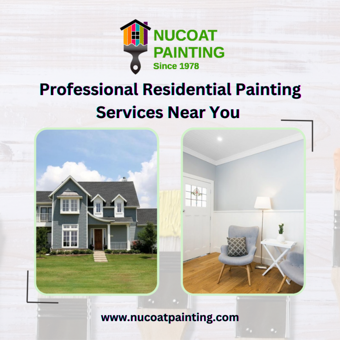 Professional Residential Painting Services Near You – NuCoat Painting